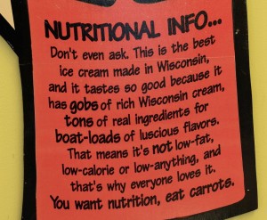 Información nutricional